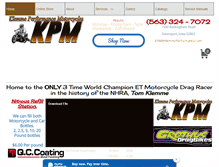 Tablet Screenshot of klemmeperformance.com